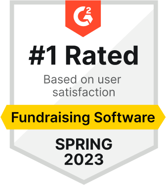Givebutter is the #1 rated fundraising software on G2